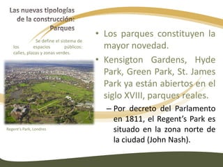 Se transforman en edificios monumentales, de preferencia aislados, con gran abundancia de ambientes secundarios.Schinkel, Schauspielhausde Berlín, 1818 Semper, ópera de Dresden, 1838Schinkel, Schauspielhaus de Berlín
