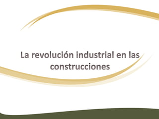 1831: 14,000,000 hab.Revolución industrial y arquitecturaIncremento en la producción 1760-1830:Producción de hierro: de 20,000 a 700,000 toneladasCarbón: de 4,300,000 a 115,000,000 Industria del algodón, que absorbía 4,000,000 de libras pasa a consumir casi 270,000,000  de librasLos incrementos demográfico e industrial se influyen mutuamente de modo complejo.Revolución industrial y arquitecturaProgresos en cultivos y transportes: mejor alimentación