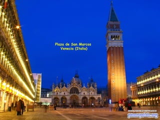 Plaza de San Marcos Venecia (Italia) 