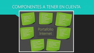 COMPONENTES A TENER EN CUENTA
 