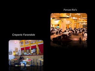  Porcao Rio's
Creperie Farandole
 