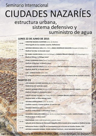 Ciudades nazaríes 2015