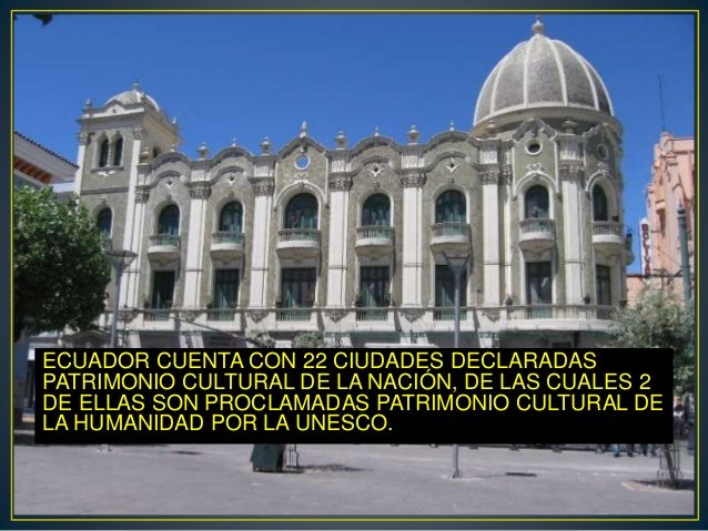 Ciudades Patrimoniales