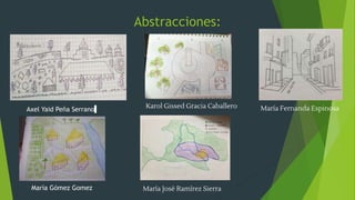 Abstracciones:
Axel Yaid Peña Serrano María Fernanda EspinosaKarol Gissed Gracia Caballero
María Gómez Gomez María José Ramírez Sierra
 