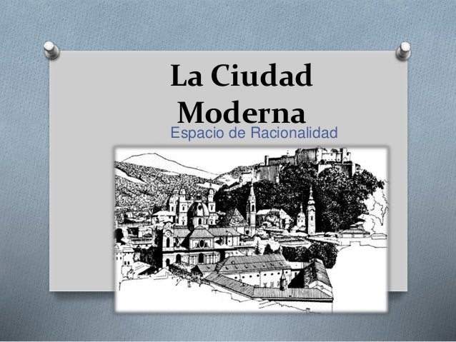 Ciudad moderna