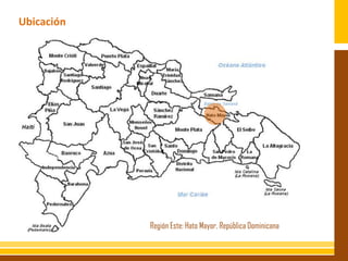 Ubicación




            Región Este: Hato Mayor, República Dominicana
 