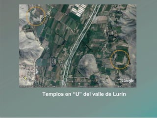 Templos en “U” del valle de Lurín
 