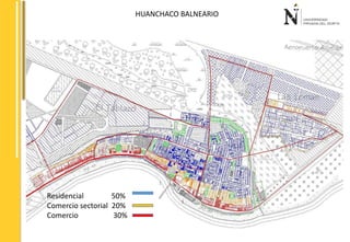 HUANCHACO BALNEARIO 
Residencial 50% 
Comercio sectorial 20% 
Comercio 30% 
 