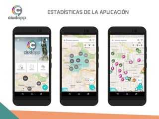 ESTADÍSTICAS DE LA APLICACIÓN
 