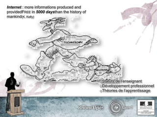 Internet : more informations produced and providedFree in 5000 daysthan the history of mankind(K. Kelly)Statuts de l’enseignant