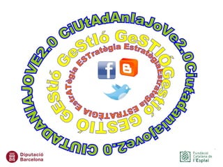 Estratègia ESTRATÈGIA EstrATègia ESTratègia Estratègia Gestió GESTIÓ GEStió GeStIó GeSTIÓ  Ciutadaniajove2.0 CIUTADANIAJOVE2.0 CiUtAdAnIaJoVe2.0 