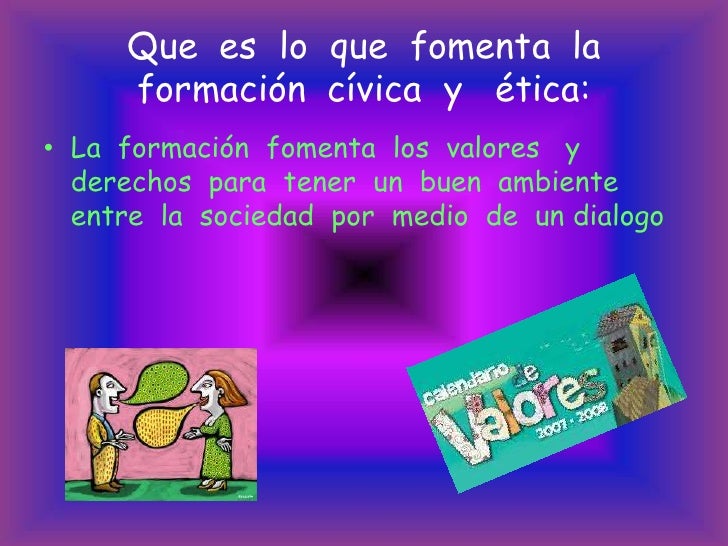 formacion civica y etica desarrollo social y personal