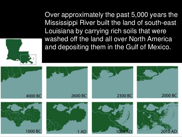 Coastal Land Loss in Louisiana