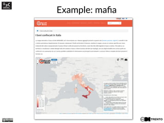 Example: mafia
 