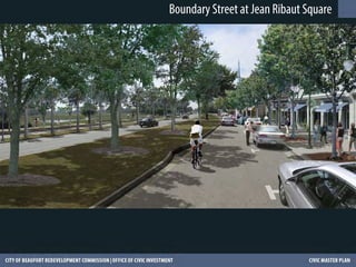 Boundary Street at Jean Ribaut Square
 