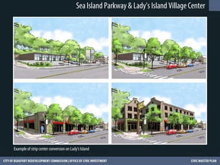 Sea Island Parkway & Lady’s Island Village Center




Example of strip center conversion on Lady’s Island
 