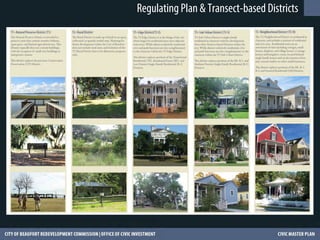 Regulating Plan & Transect-based Districts
 