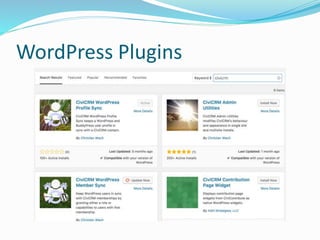 WordPress Plugins
 