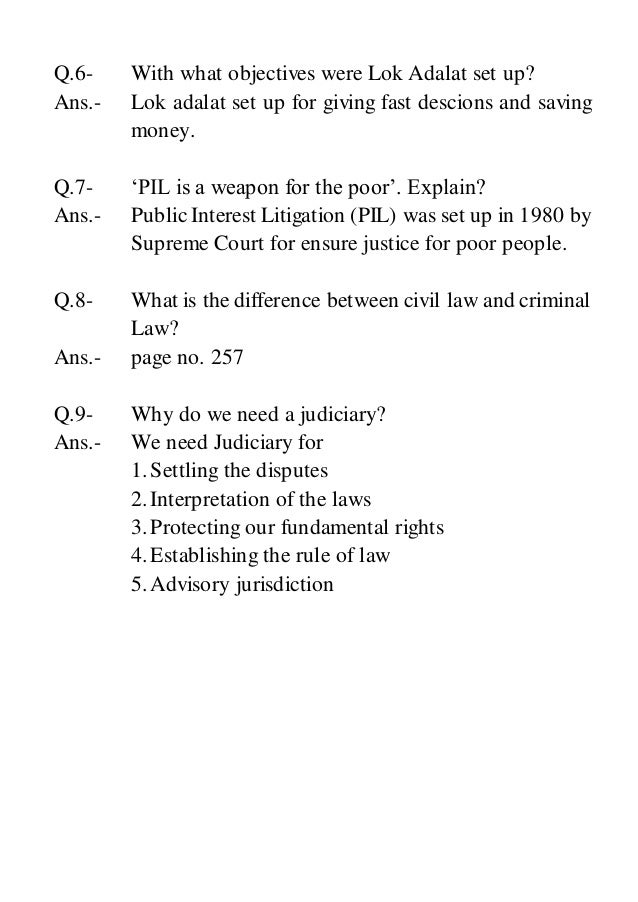 Cambridge Social Science, Class 8 Civics