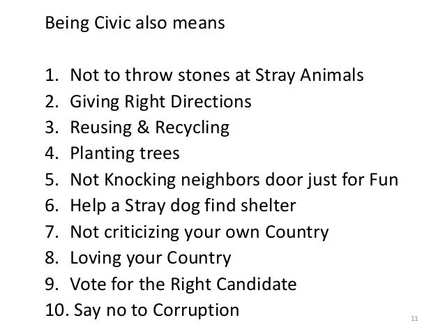 define civic