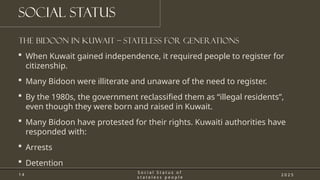 Social status of stateless people .pptx