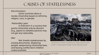 Social status of stateless people .pptx