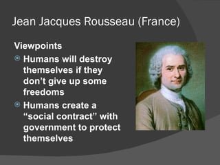 Against Rousseau Civics Today chapter 2 section 1 | PPT