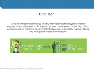 Civic tech the future of civic engagement and technology innovation | PDF