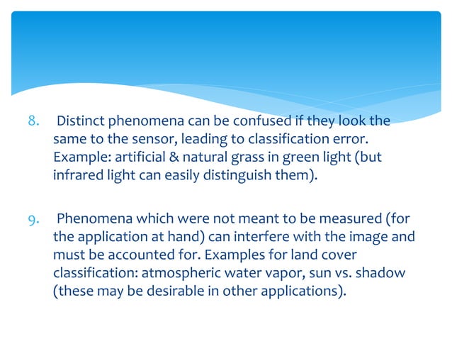 Advantages And Disadvantages Of Remote Sensing