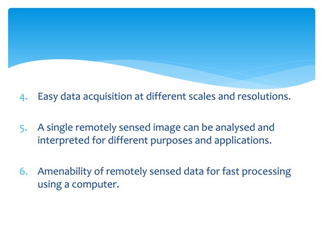 Advantages And Disadvantages Of Remote Sensing
