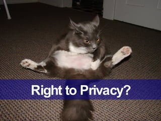 Right to Privacy? 