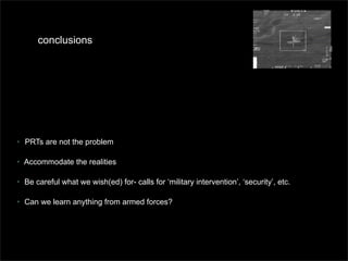 Civil Military Relations