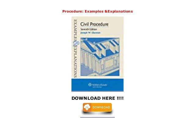 introduction to civil procedure freer free download