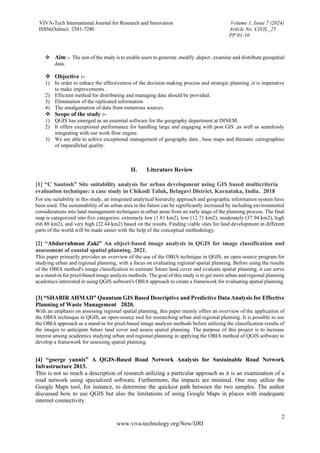 A review study on- QGIS based worli ward development | PDF