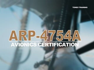 Development of Civil Aircraft and Systems, ARP-4754A Training and ...