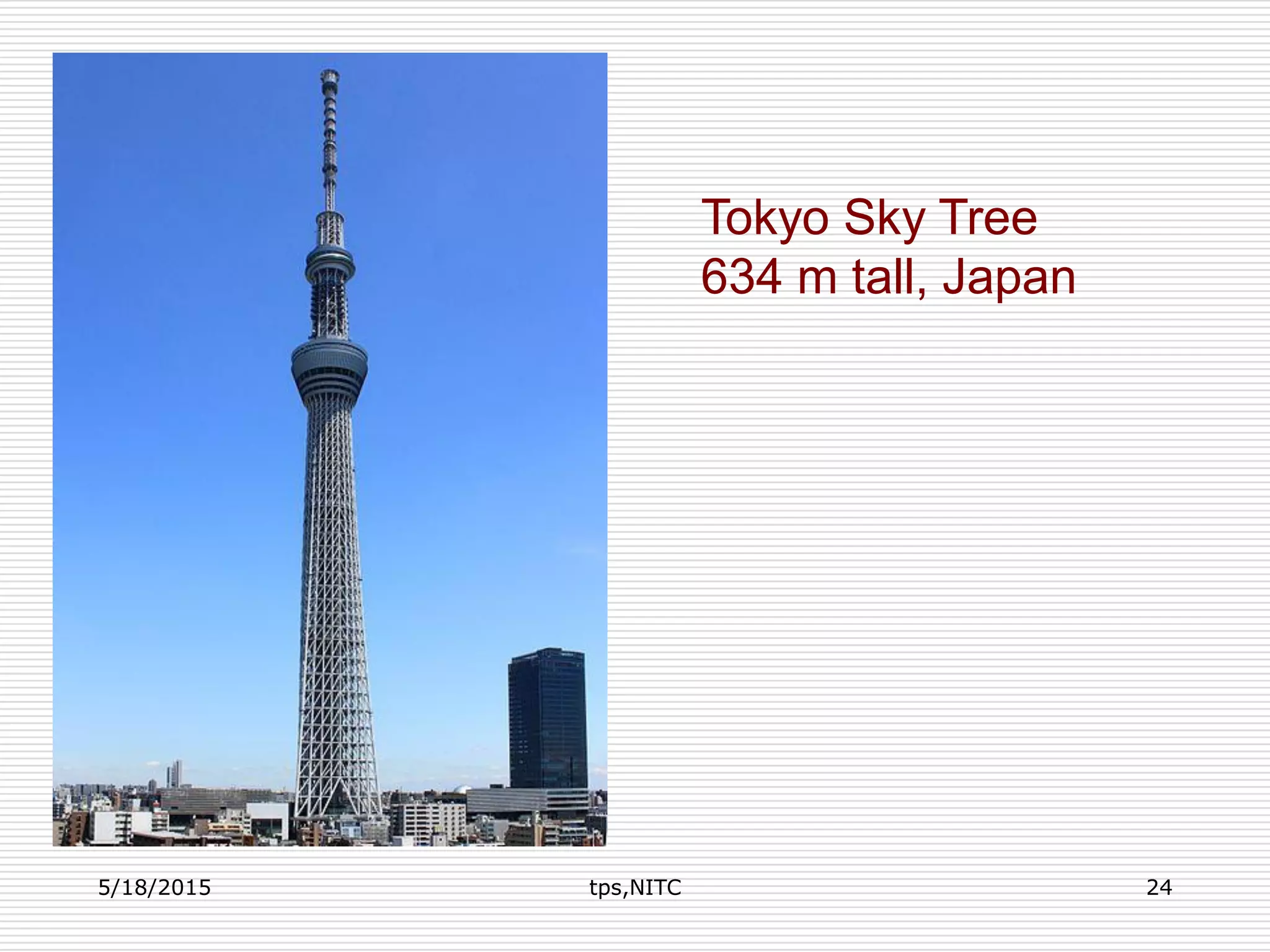 Tokyo Sky Tree
634 m tall, Japan
5/18/2015 24tps,NITC
 