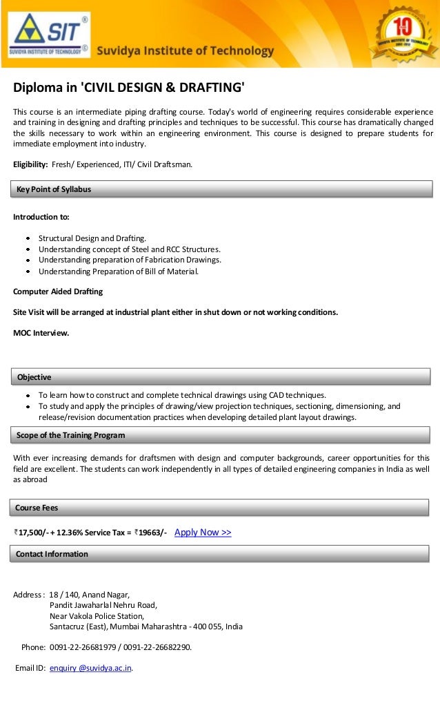 Professional Course in Civil Design Drafting in Mumbai Professional Course in Civil Design Drafting in Mumbai