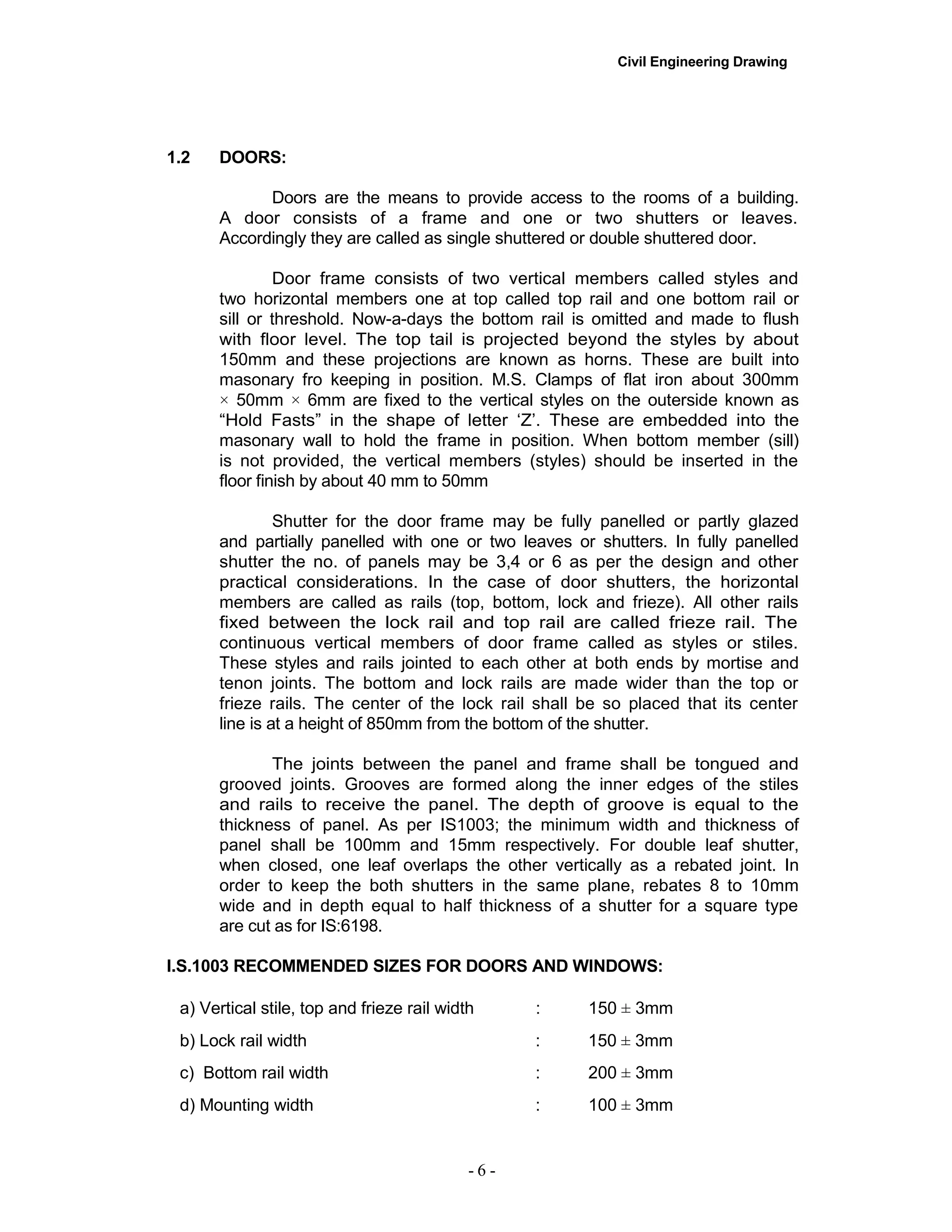 Civil drawing detail | PDF