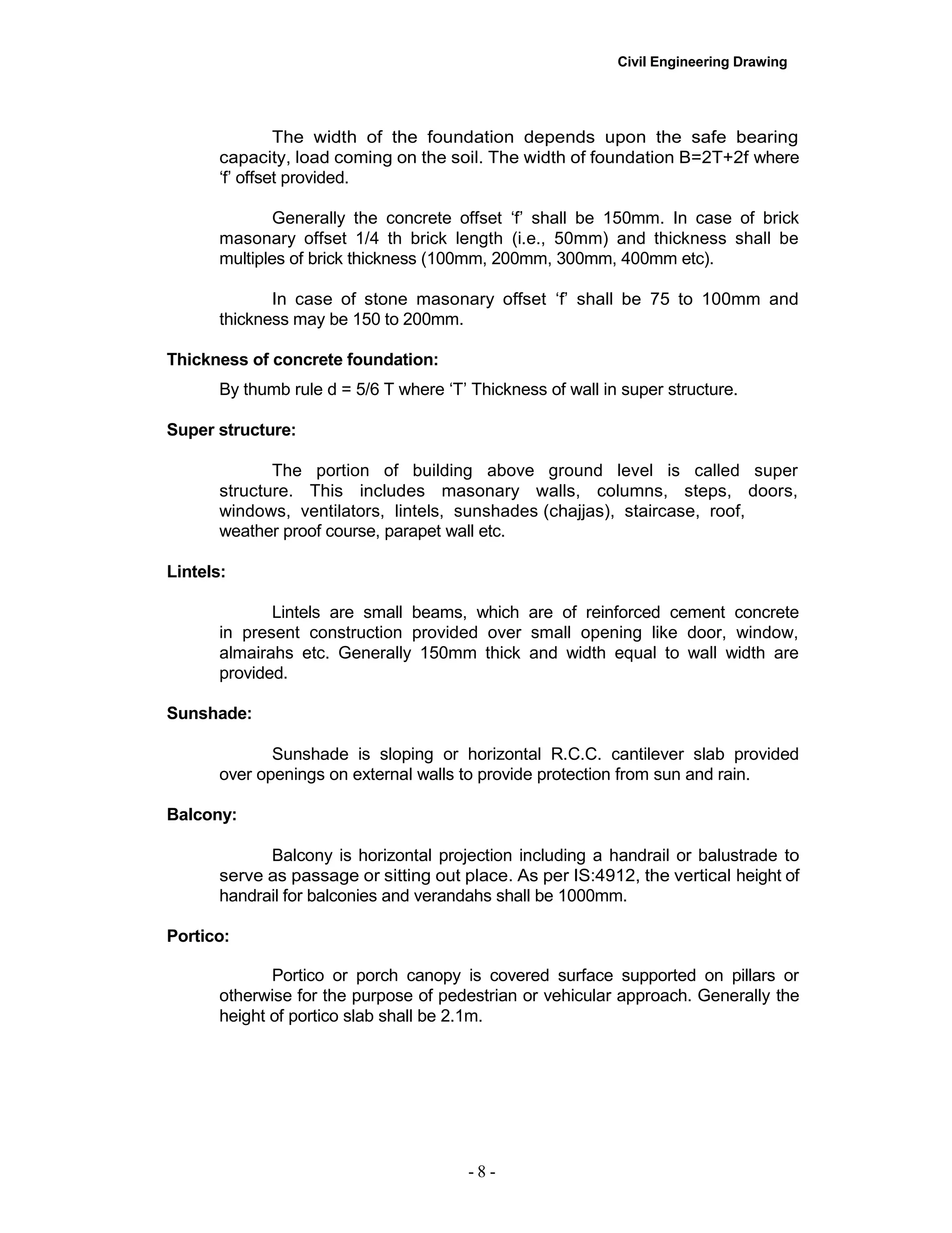 Civil drawing detail | PDF