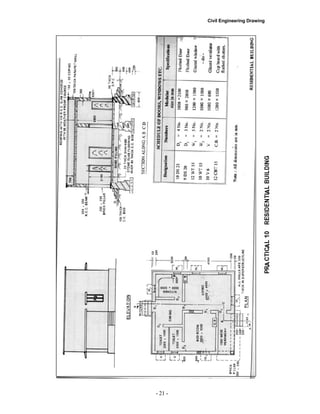 Civil Engineering Drawing
- 21 -
 