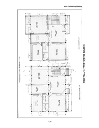 Civil Engineering Drawing
- 26 -
 