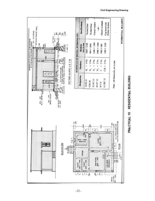 civil drawing detail 27 638