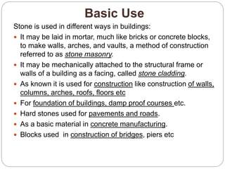 Civil Engg. Materials-Stones.ppt