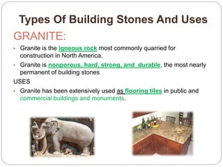 Civil Engg. Materials-Stones.ppt