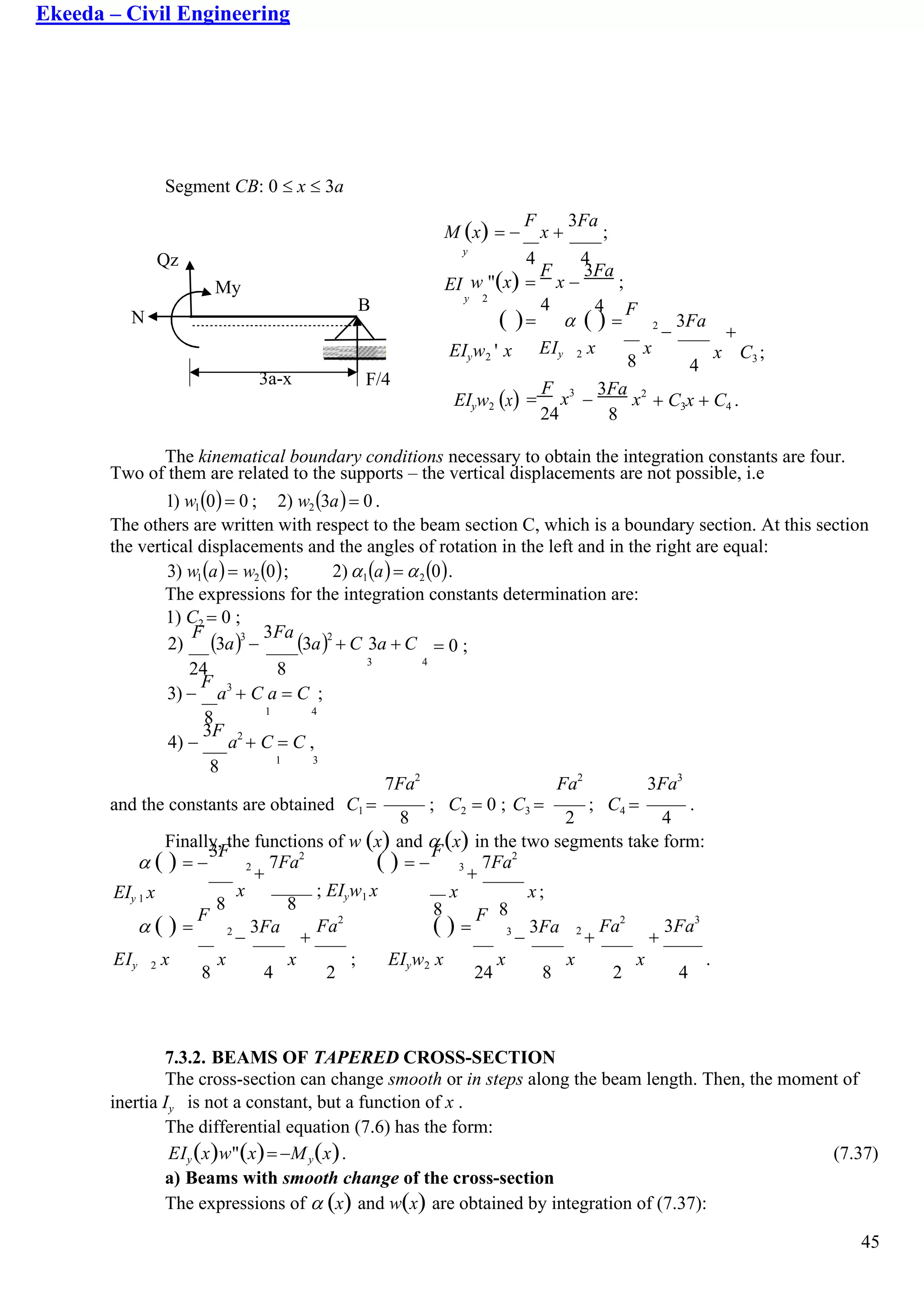 Civil engineering - strength of materials | PDF