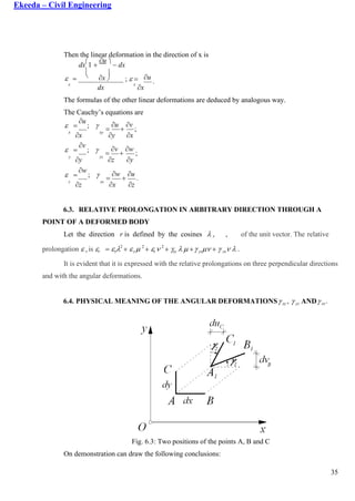 Random Civil Engineering Equations Civil engineering - strength of materials | PDF