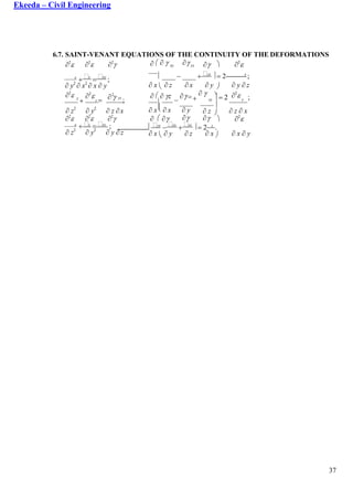 Random Civil Engineering Equations Civil engineering - strength of materials | PDF