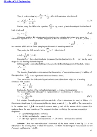 Random Civil Engineering Equations Civil engineering - strength of materials | PDF