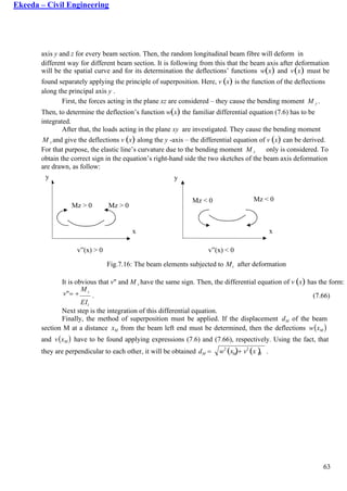 Random Civil Engineering Equations Civil engineering - strength of materials | PDF