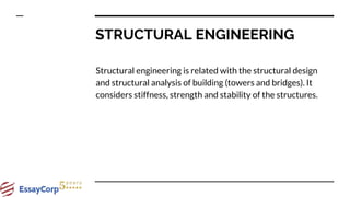 Civil Engineering Assignment Help | PPTX
